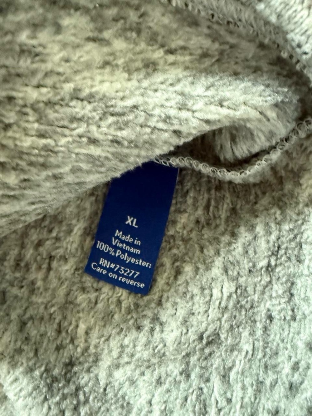 Apt. 9 Men's Heather Gray Quarter-Zip Pullover - Picture 4 of 7